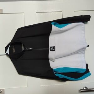DKNY Sport 3/4 Zip up. Women's XXL scuba zipup.